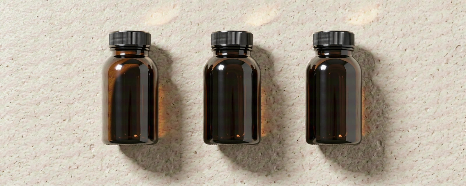 Natural supplements for men packaging design